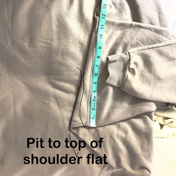 Women’s Heart Of America Flag Style Sweatshirt light sage color size 3X - Picture 11 of 13